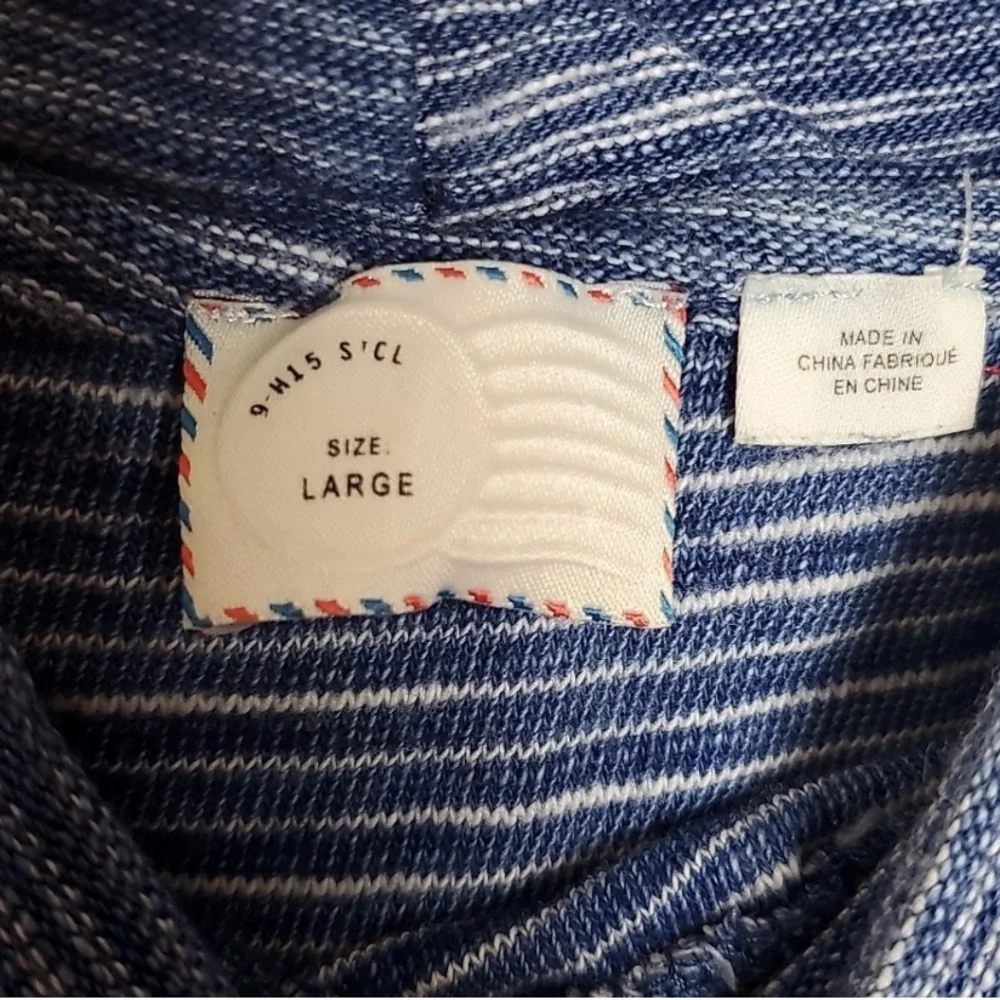 Blue Cropped Anthropologie Tank - Picture 4 of 4
